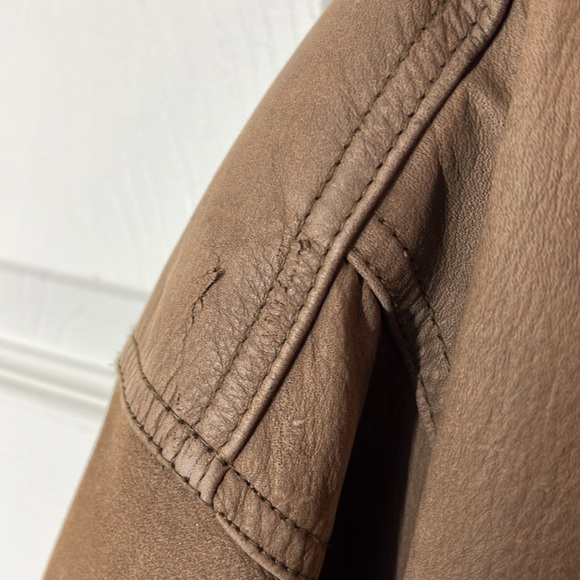 Wilsons Leather - Brown Bomber Jacket - Men’s - Picture 13 of 13